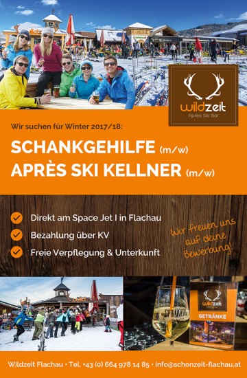 Jobs in Flachau - Après Ski Kellner & Schankmitarbeiter
