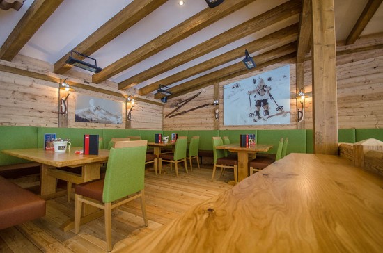 Skihütte in Flachau - Restaurant Schonzeit